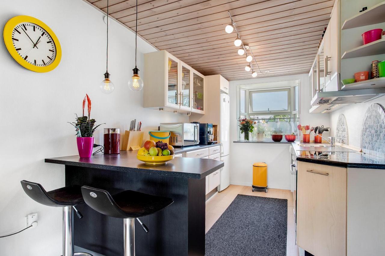 Fredelig Overnatning Ved Sundet Og Norrestrand So Horsens Dış mekan fotoğraf